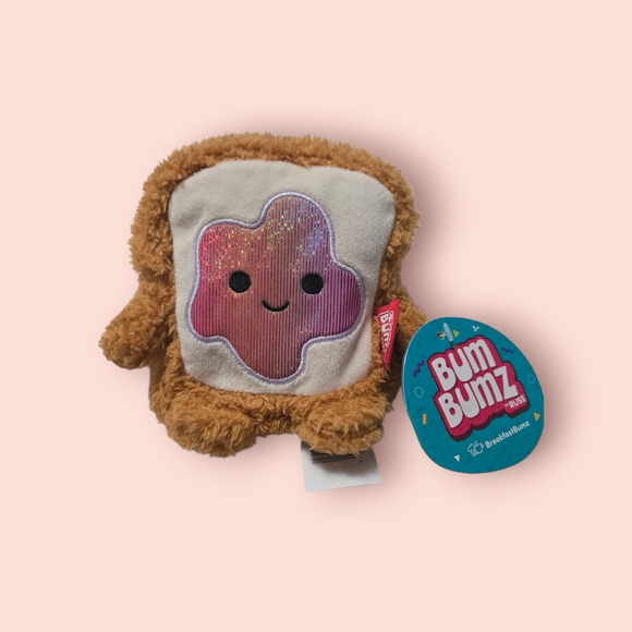 Plush Toast Toy with Pink Face - Picture 1 of 1